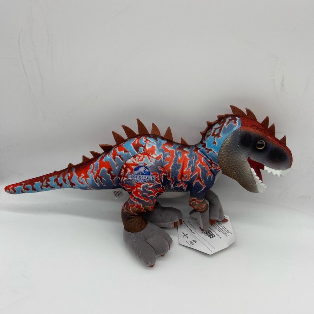 Jurassic World Grey Dinosaur T Rex NWT 17” Plush